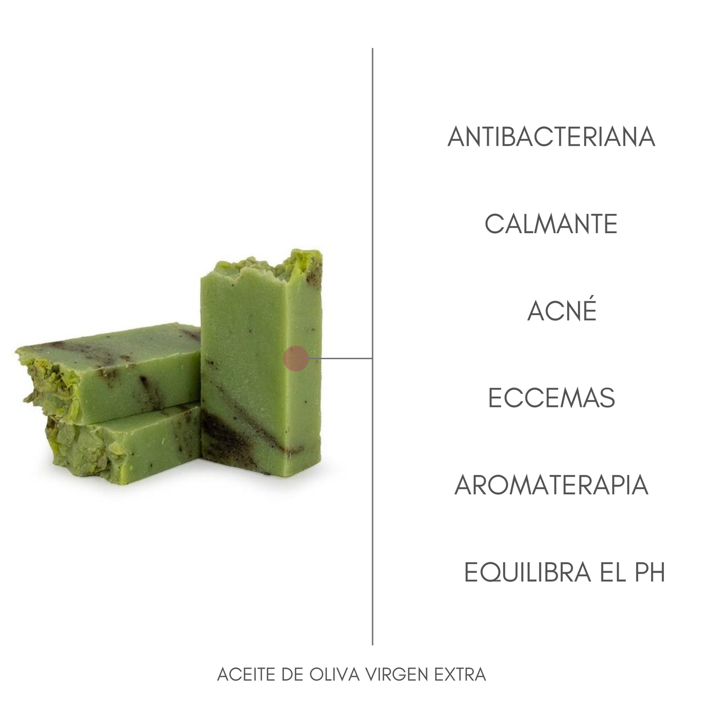 TEA TREE AND GREEN TEA HANDMADE SOAP