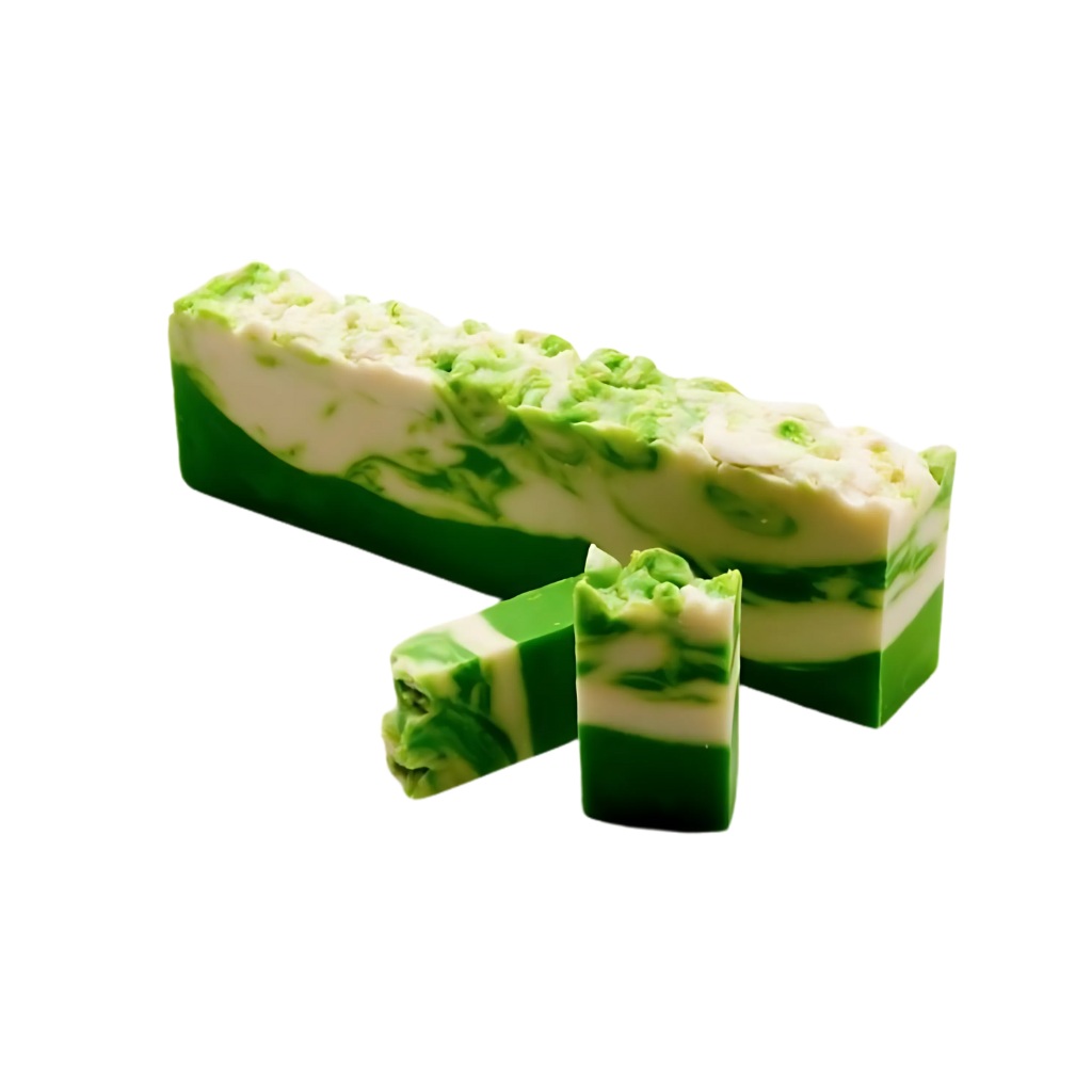 Jabon natural artesanal de aloe vera con aceite de oliva