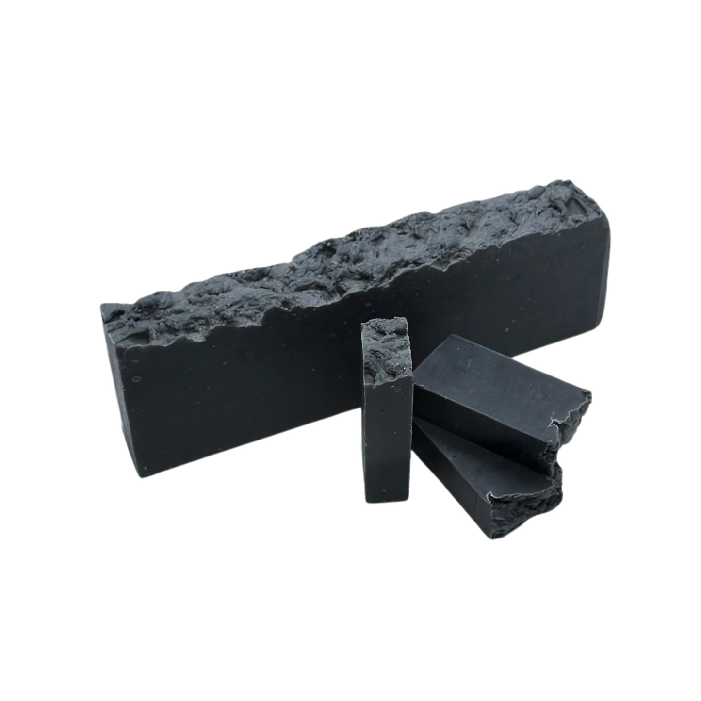 Jabon natural de carbon activo con aceite de oliva. Especial blanqueador