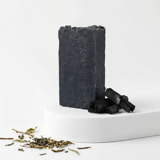 PASTILLA DE JABÓN DE CARBÓN ACTIVO