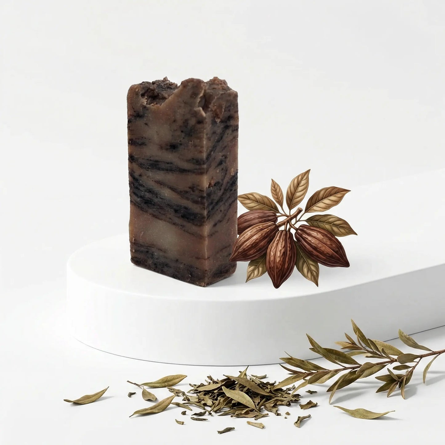 JABÓN ARTESANAL DE CHOCOLATE