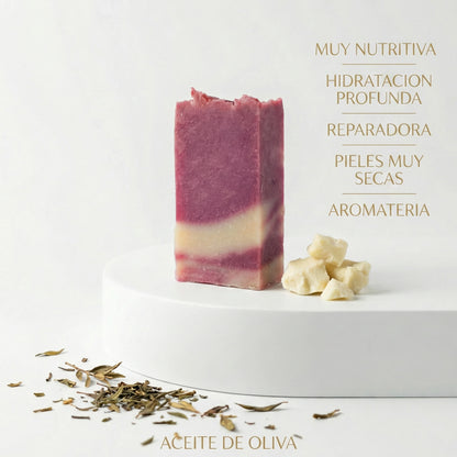 JABÓN ARTESANAL DE MANTECA DE KARITÉ