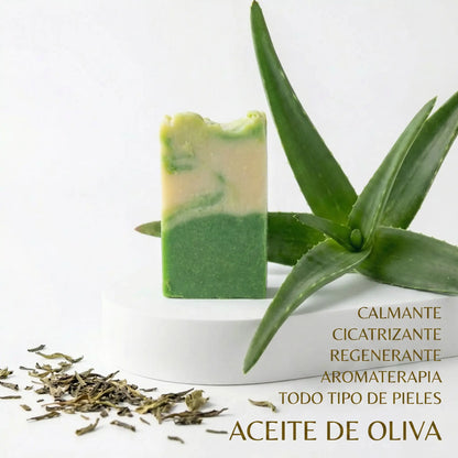 JABÓN NATURAL DE ALOE VERA