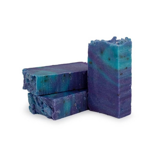 Jabón artesanal de lavanda con aceite de oliva